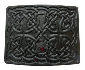 Weaving Paths Black Powder Coated Buckle