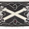 Rampant Lion Saltire Buckle