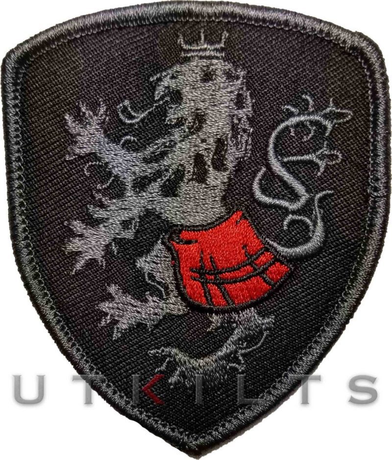 Logo patch Black with red kilt 25296.1492455844.1280.1280