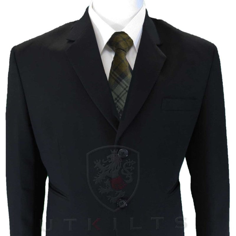 Modern Jacket Front with tartan neck tie 33241.1568753690.1280.1280