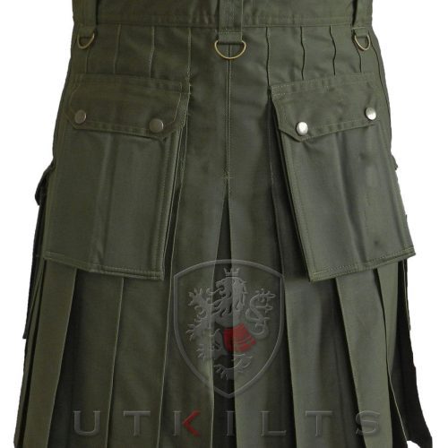 WILD Olive Green Pleats 86938.1429836767.1280.1280